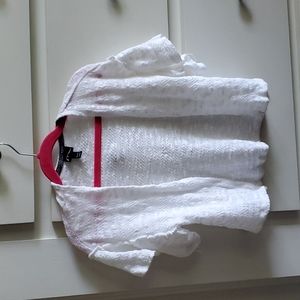 Girls short sleeve‎ cardigan